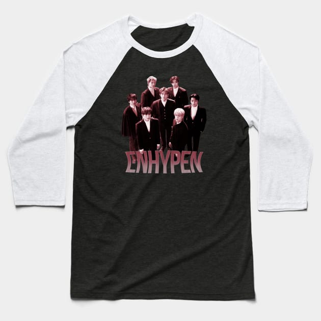 Enhypen Member Baseball T-Shirt by wennstore